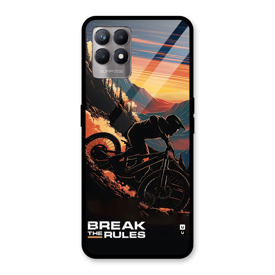 Break The Rules Glass Back Case for Realme Narzo 50