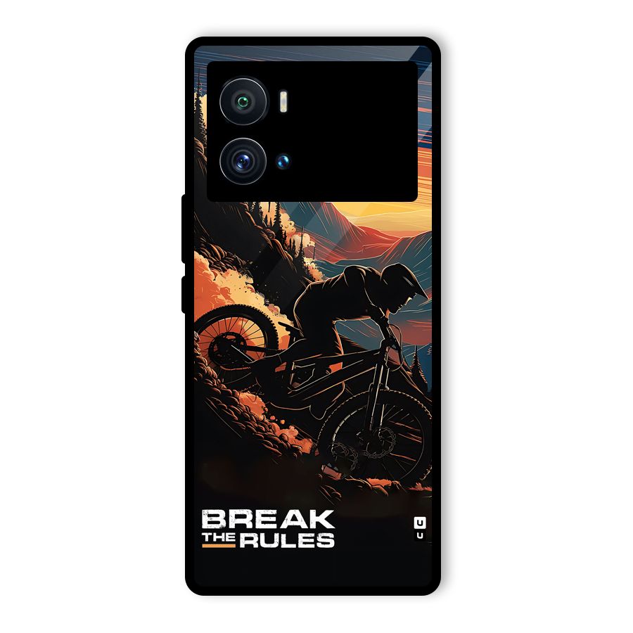 Break The Rules Glass Back Case for Vivo iQOO 9 Pro