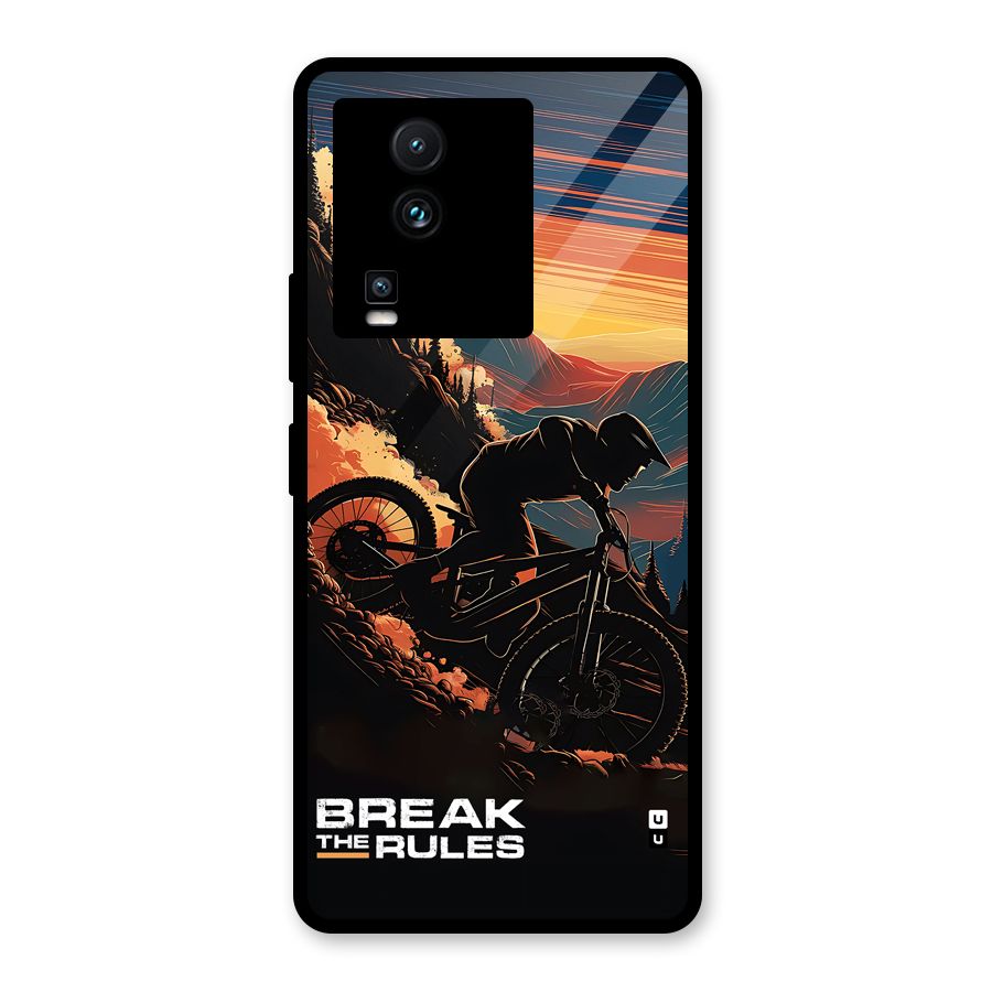 Break The Rules Glass Back Case for Vivo iQOO Neo 7