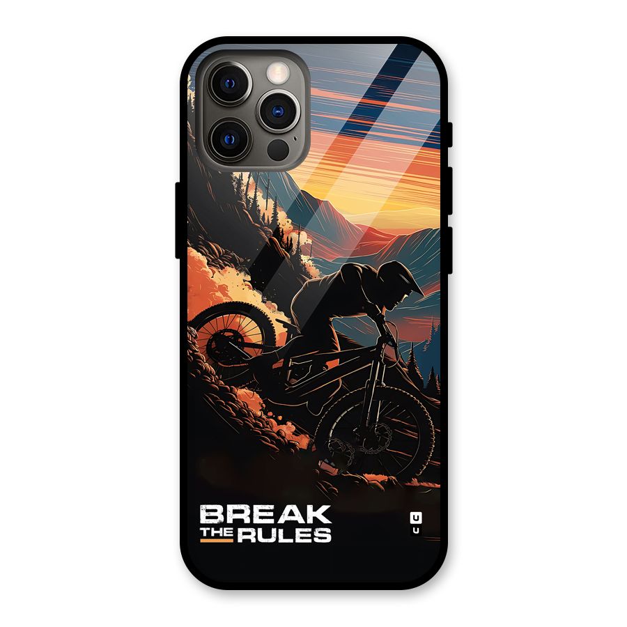 Break The Rules Glass Back Case for iPhone 12 Pro