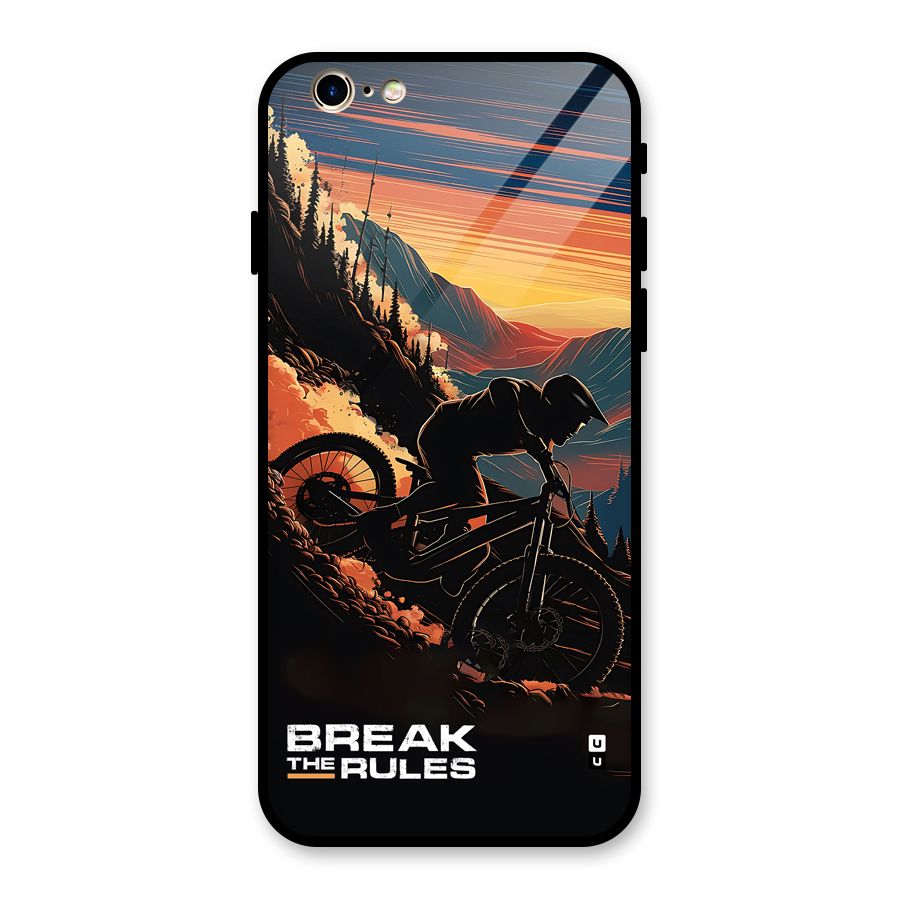 Break The Rules Glass Back Case for iPhone 6 6S