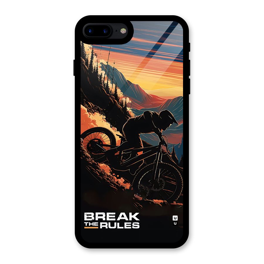 Break The Rules Glass Back Case for iPhone 8 Plus