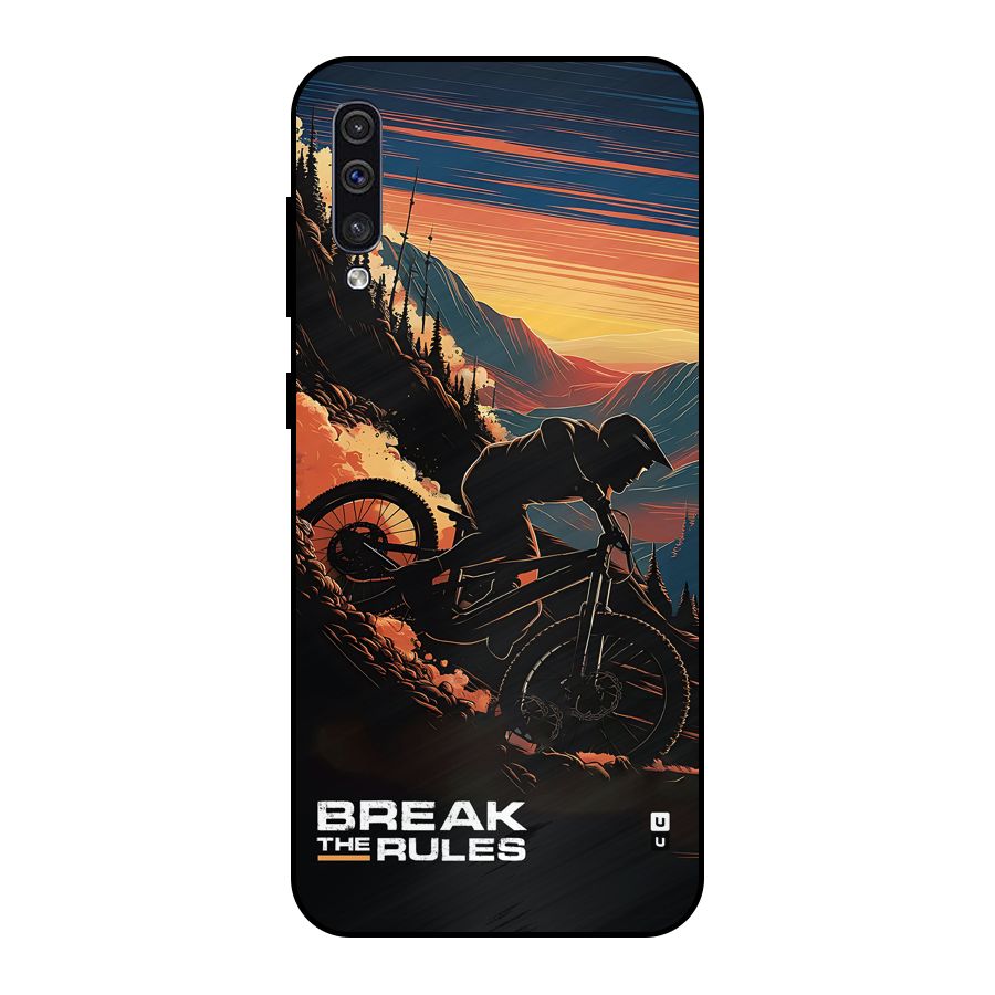 Break The Rules Metal Back Case for Galaxy A50s