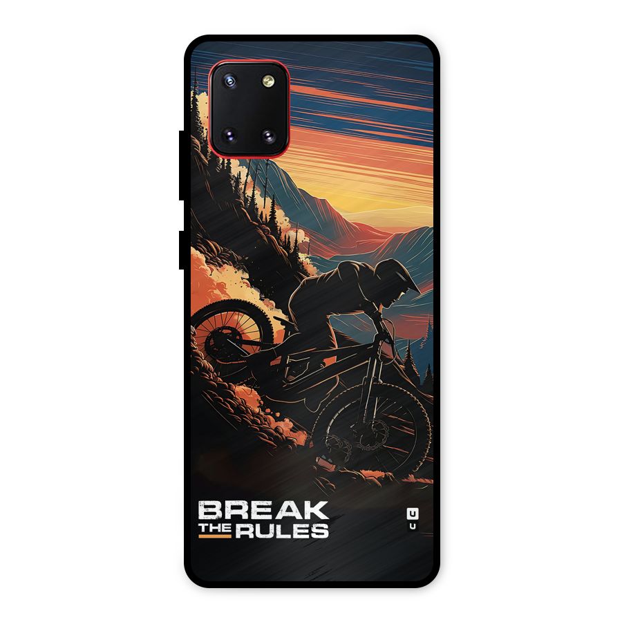 Break The Rules Metal Back Case for Galaxy Note 10 Lite