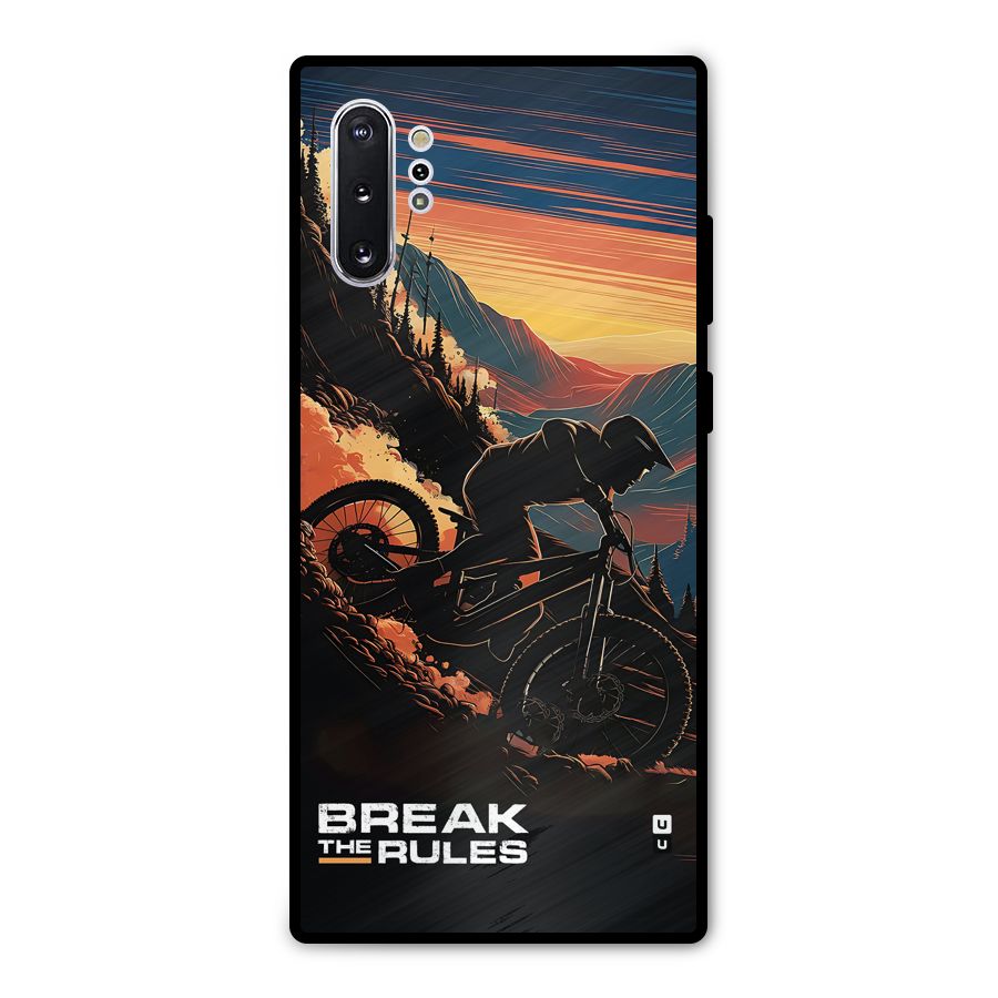 Break The Rules Metal Back Case for Galaxy Note 10 Plus