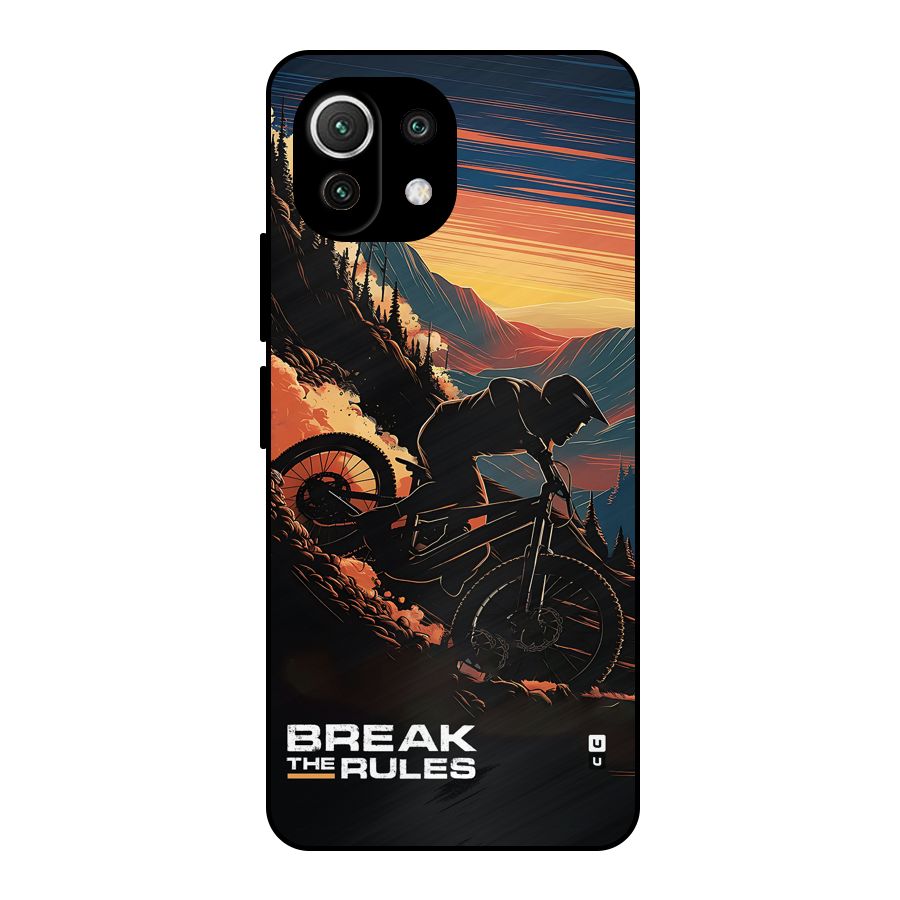 Break The Rules Metal Back Case for Mi 11 Lite NE 5G