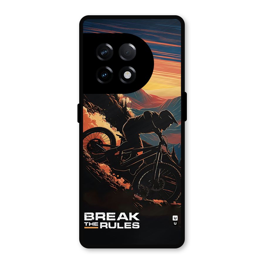 Break The Rules Metal Back Case for OnePlus 11R