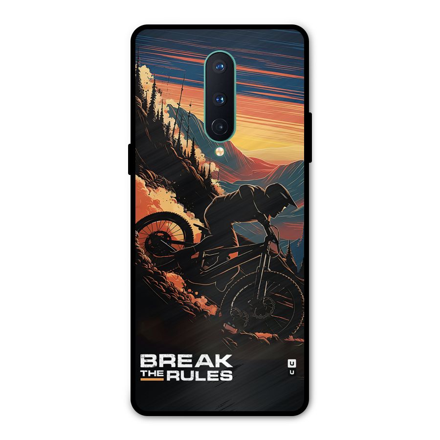 Break The Rules Metal Back Case for OnePlus 8