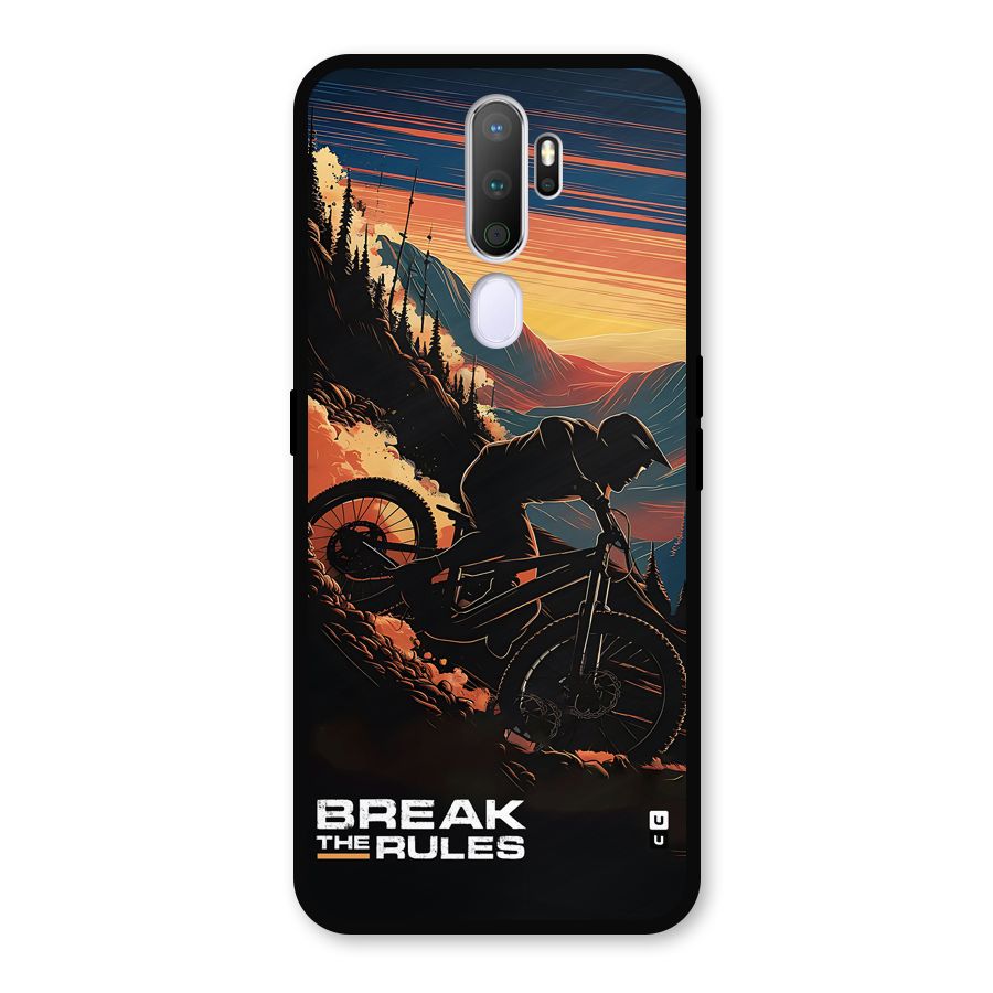 Break The Rules Metal Back Case for Oppo A9 (2020)