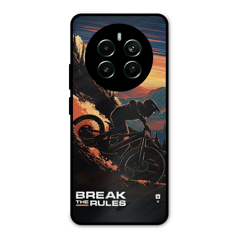 Break The Rules Metal Back Case for Realme 12 Pro Plus