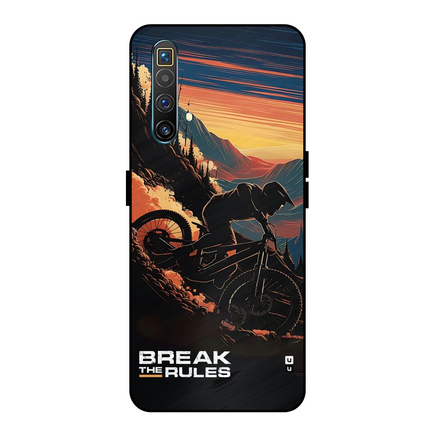Break The Rules Metal Back Case for Realme X3