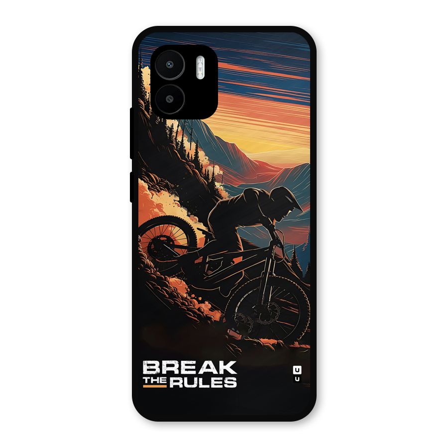 Break The Rules Metal Back Case for Redmi A1