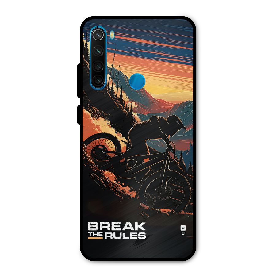 Break The Rules Metal Back Case for Redmi Note 8