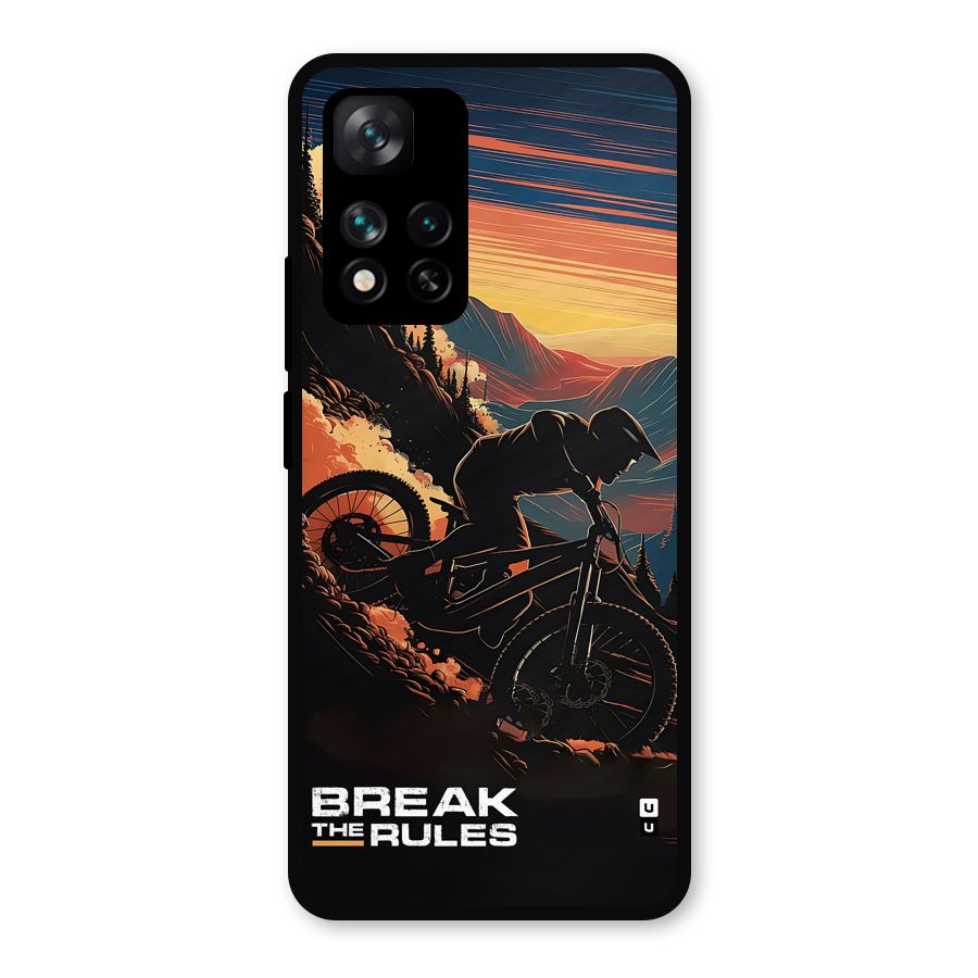 Break The Rules Metal Back Case for Xiaomi 11i Hypercharge 5G
