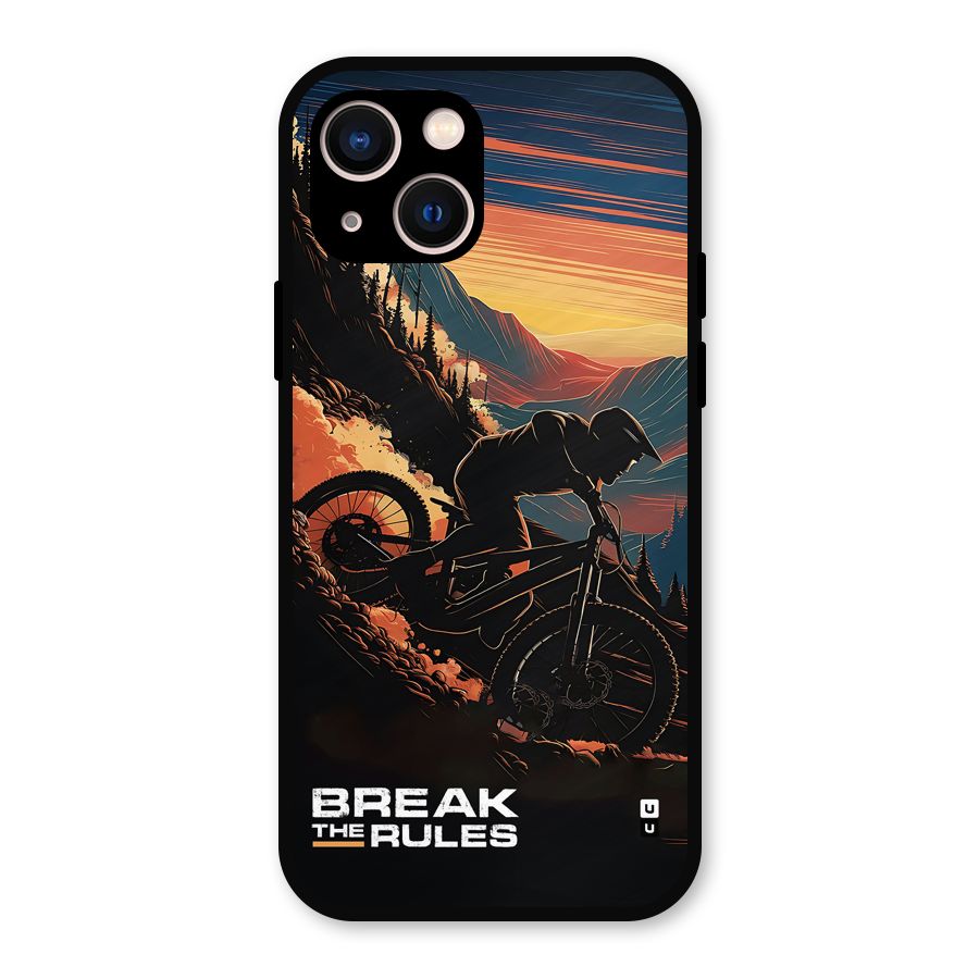 Break The Rules Metal Back Case for iPhone 13