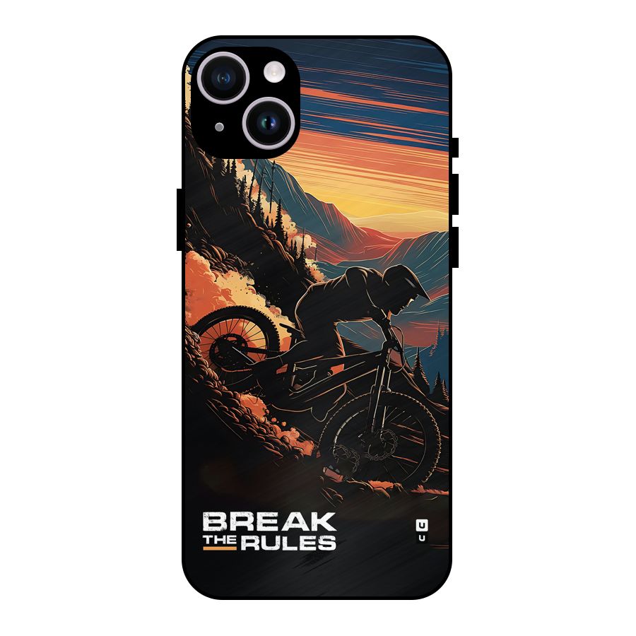 Break The Rules Metal Back Case for iPhone 14 Plus