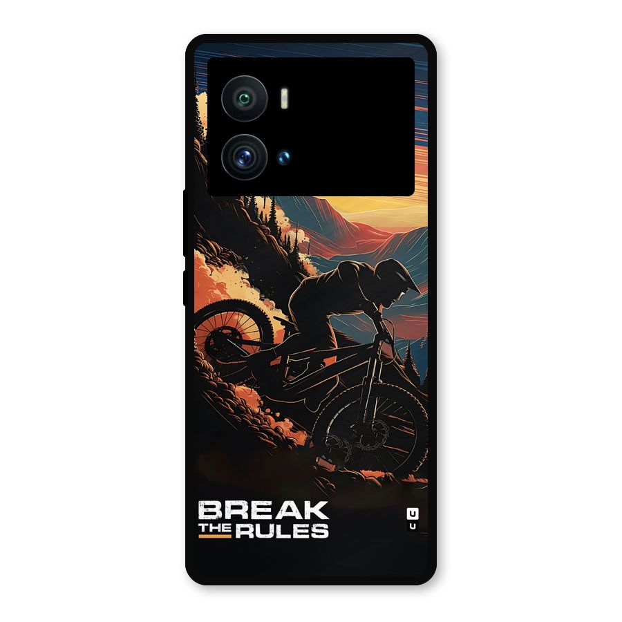Break The Rules Metal Back Case for iQOO 9 Pro