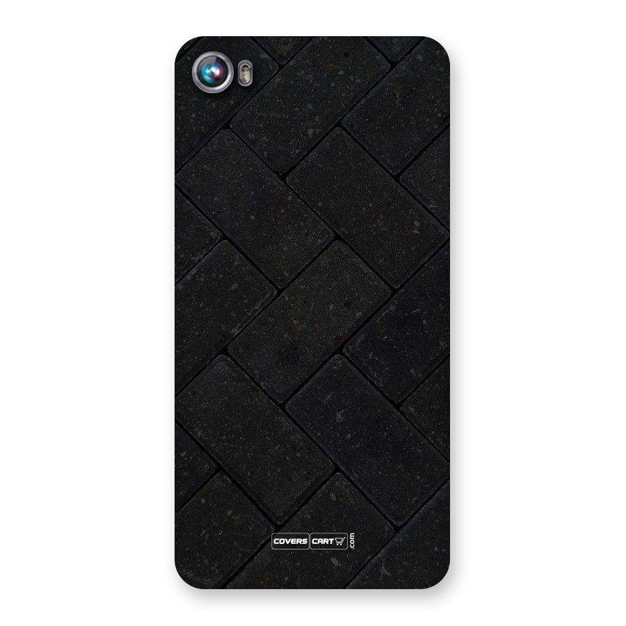 Bricks Pattern Back Case for Micromax Canvas Fire 4 A107