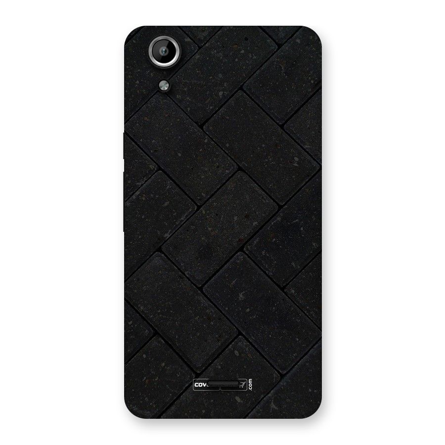 Bricks Pattern Back Case for Micromax Canvas Selfie Lens Q345