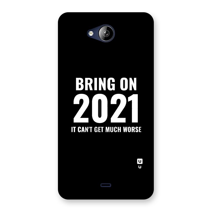 Bring On 2021 Back Case for Canvas Play Q355