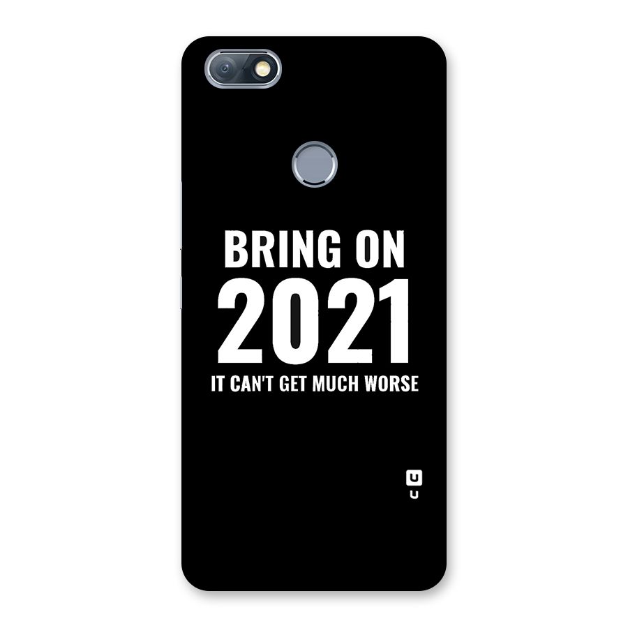 Bring On 2021 Back Case for Infinix Note 5