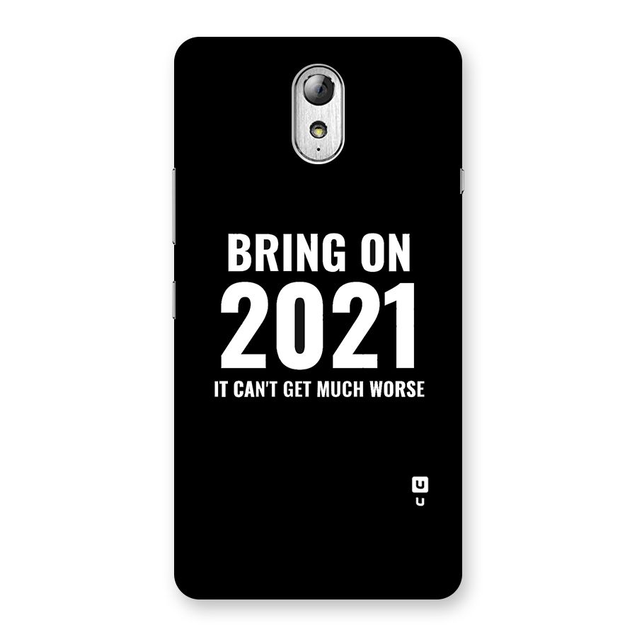 Bring On 2021 Back Case for Lenovo Vibe P1M