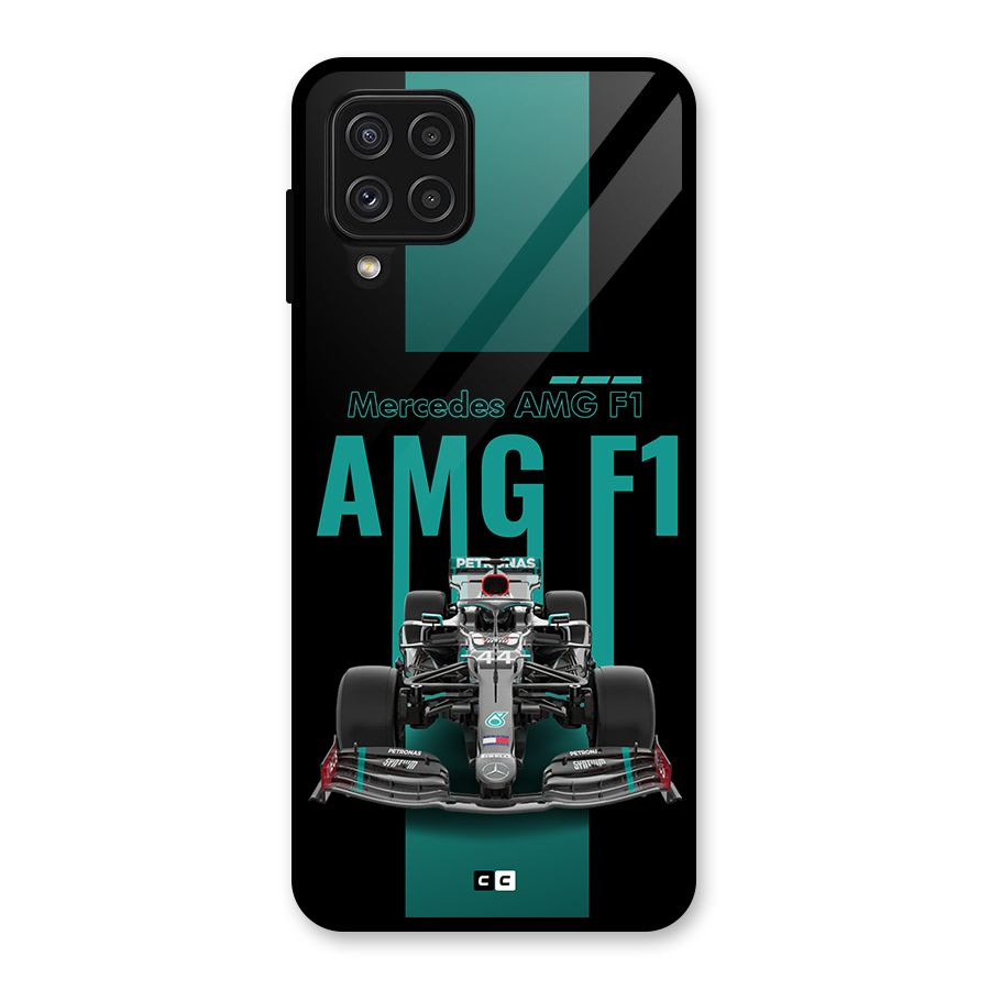 Brisk Car Glass Back Case for Galaxy A22 4G