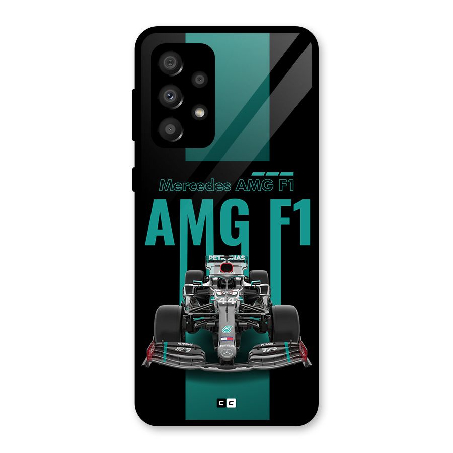Brisk Car Glass Back Case for Galaxy A32