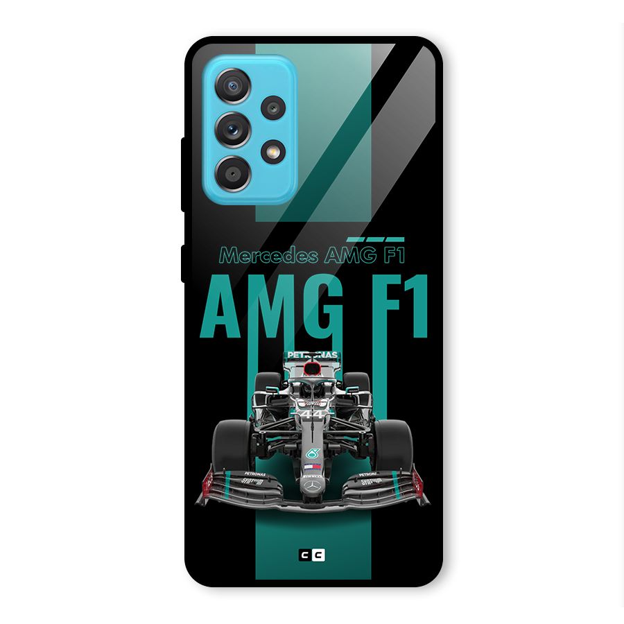 Brisk Car Glass Back Case for Galaxy A52