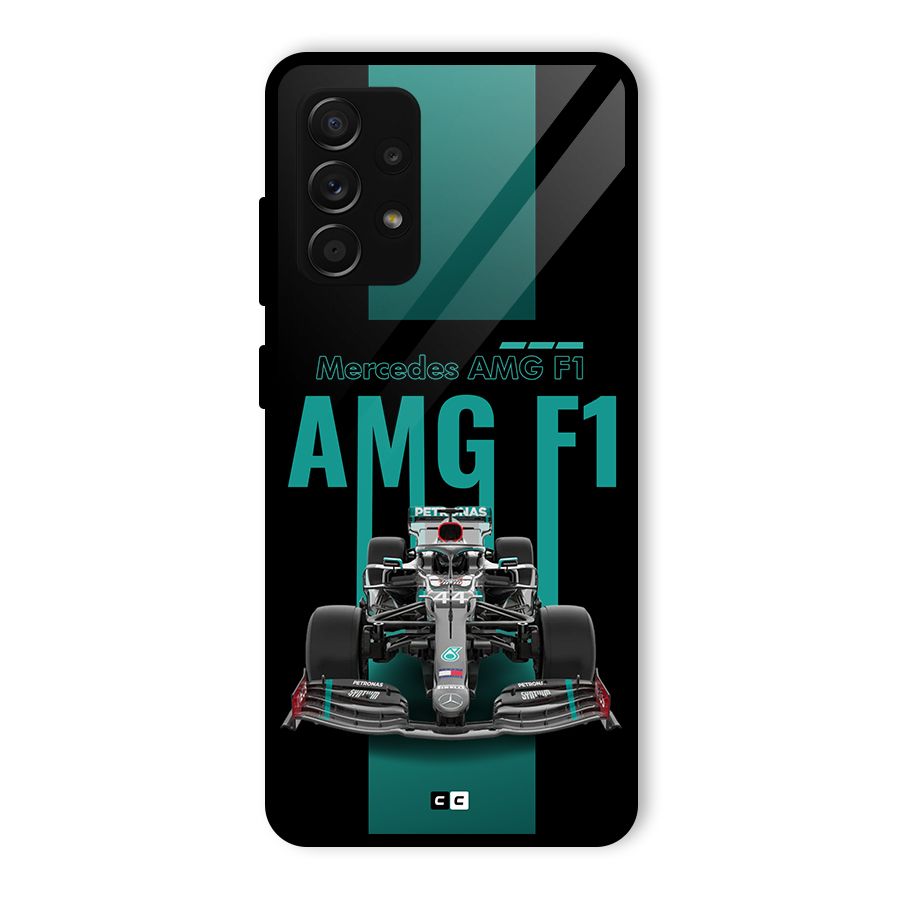 Brisk Car Glass Back Case for Galaxy A53 5G