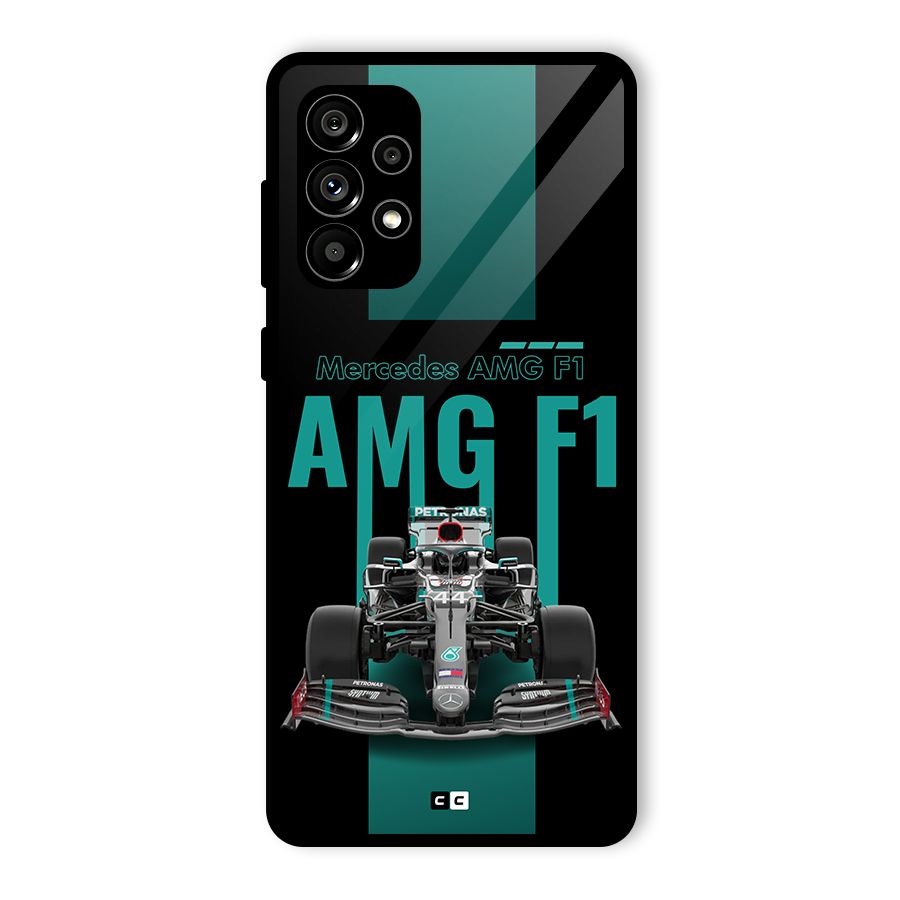 Brisk Car Glass Back Case for Galaxy A73 5G