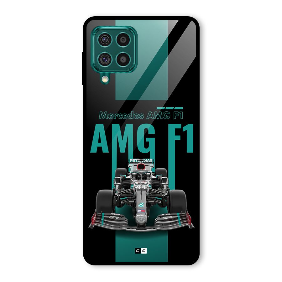 Brisk Car Glass Back Case for Galaxy F62