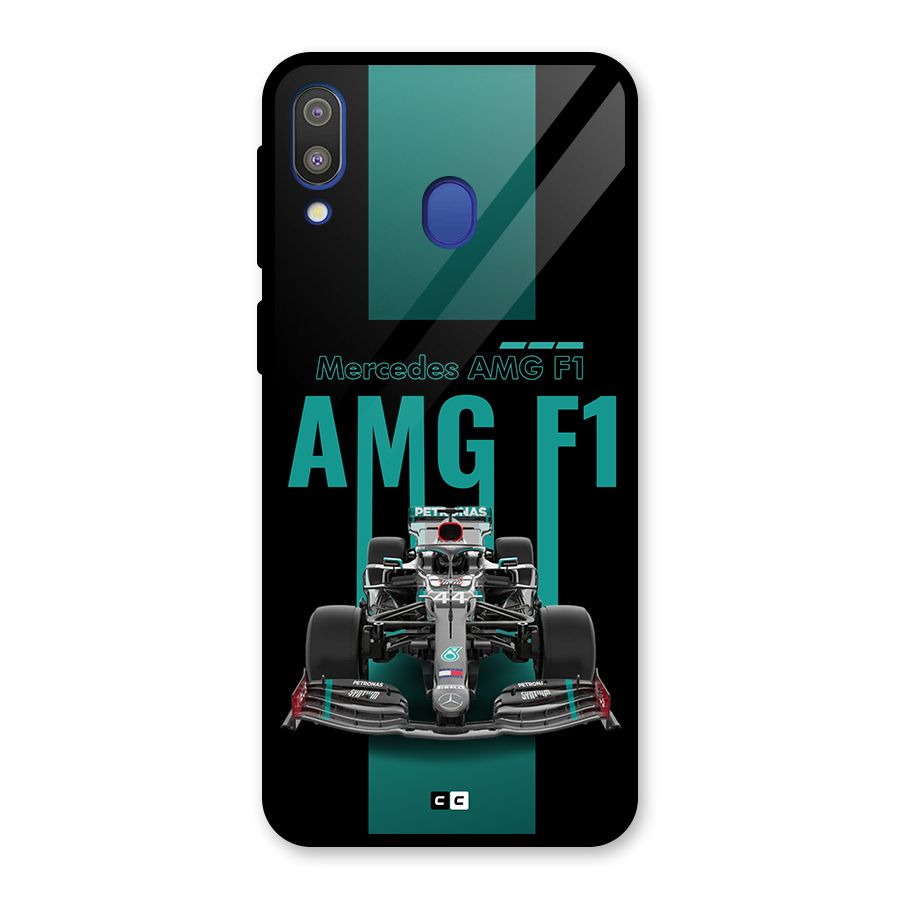 Brisk Car Glass Back Case for Galaxy M20