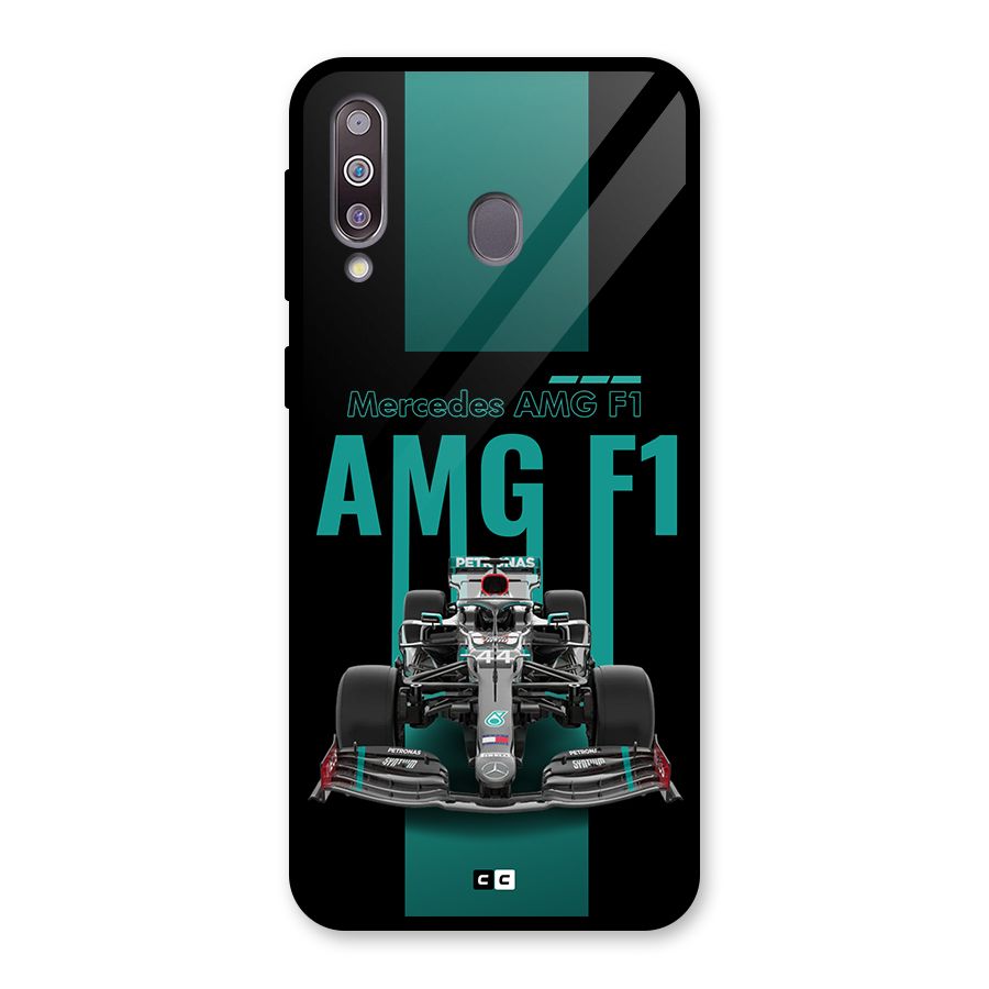 Brisk Car Glass Back Case for Galaxy M30