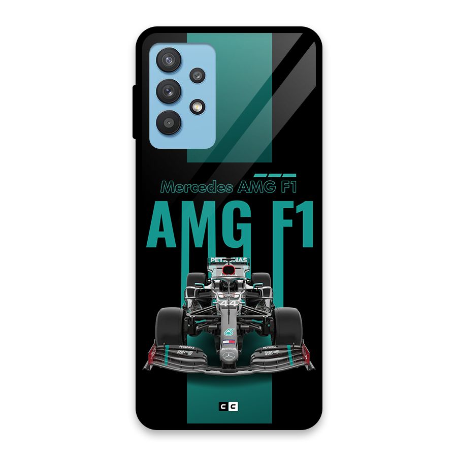 Brisk Car Glass Back Case for Galaxy M32 5G
