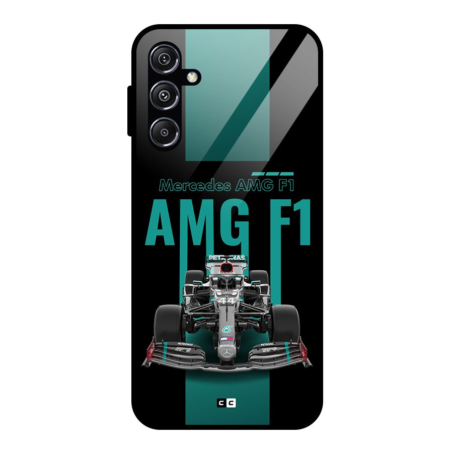 Brisk Car Glass Back Case for Galaxy M34 5G