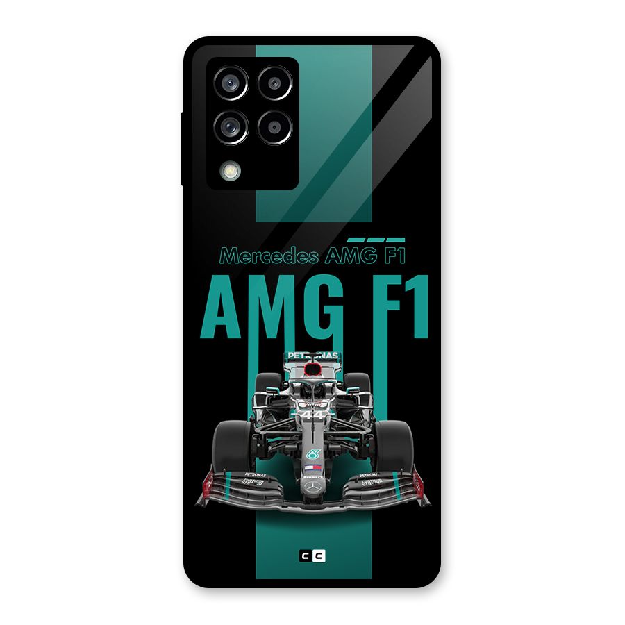 Brisk Car Glass Back Case for Galaxy M53 5G