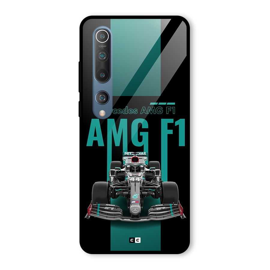 Brisk Car Glass Back Case for Mi 10