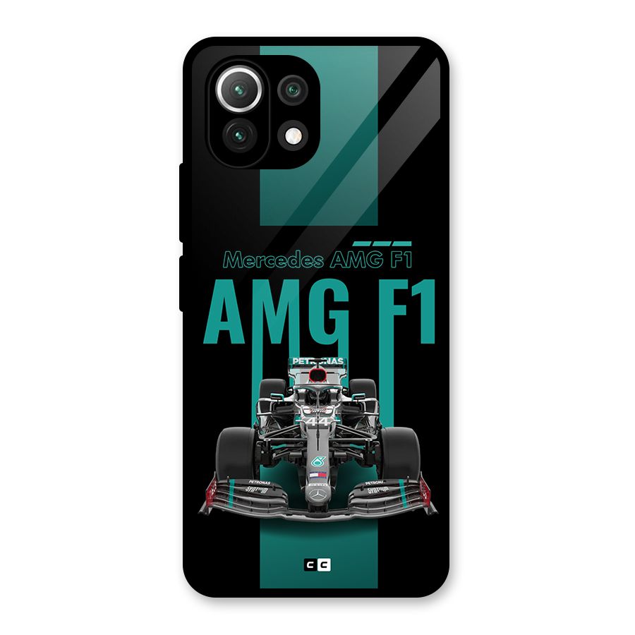 Brisk Car Glass Back Case for Mi 11 Lite NE 5G