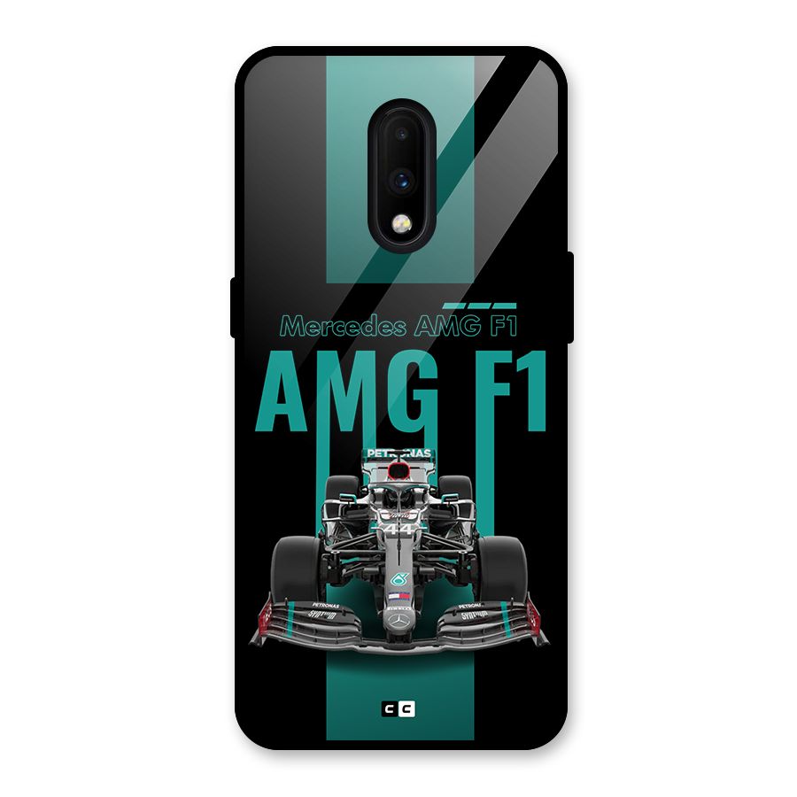 Brisk Car Glass Back Case for OnePlus 7