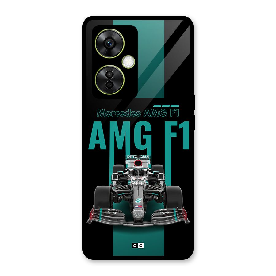 Brisk Car Glass Back Case for OnePlus Nord CE 3 Lite
