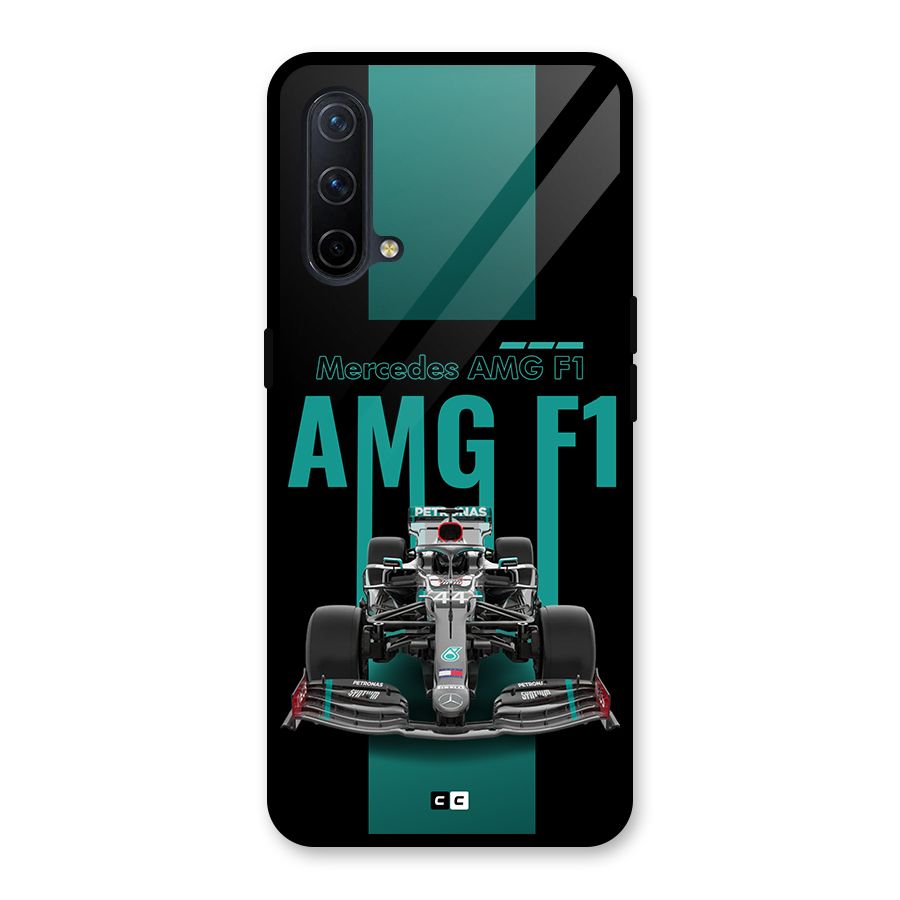 Brisk Car Glass Back Case for OnePlus Nord CE 5G