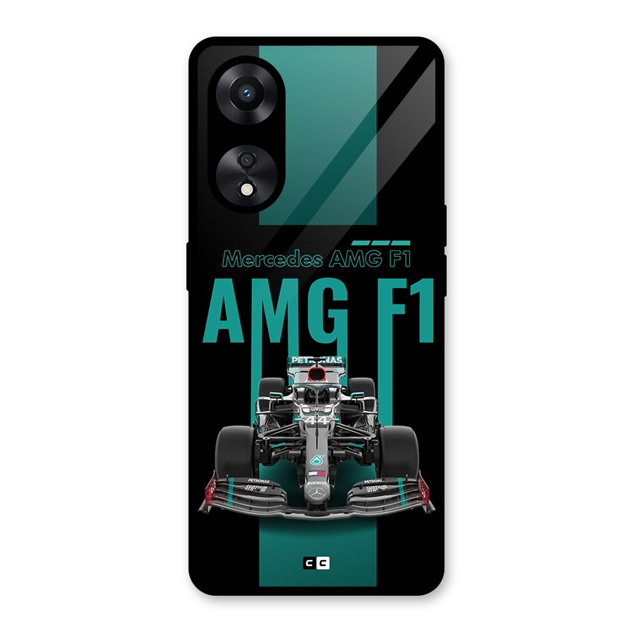 Brisk Car Glass Back Case for Oppo A78
