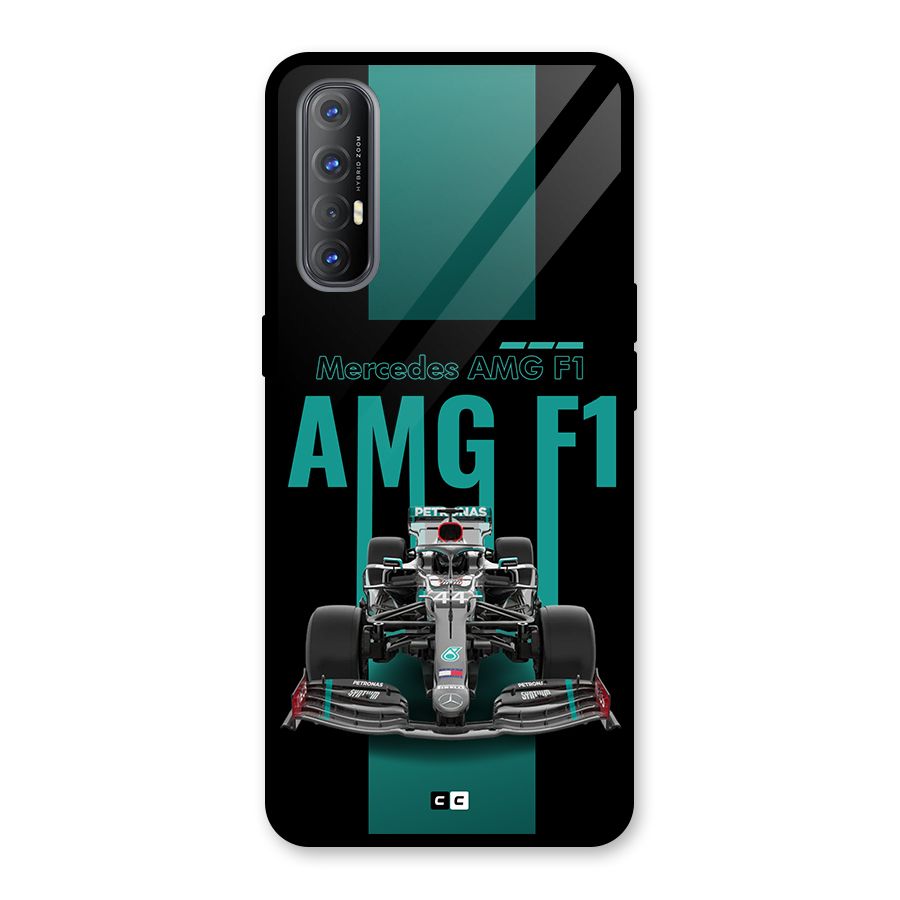 Brisk Car Glass Back Case for Oppo Reno3 Pro