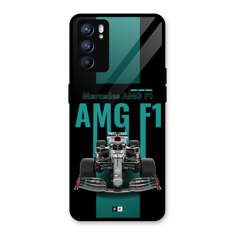Brisk Car Glass Back Case for Oppo Reno6 5G