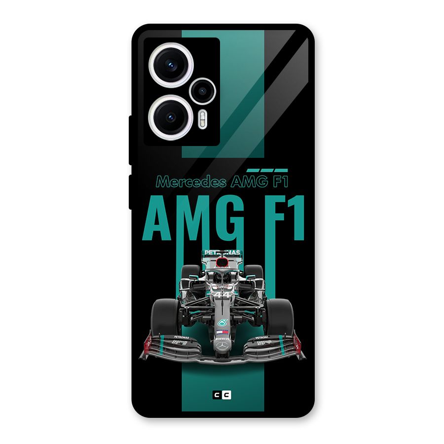 Brisk Car Glass Back Case for Poco F5
