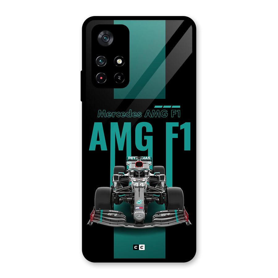 Brisk Car Glass Back Case for Poco M4 Pro 5G