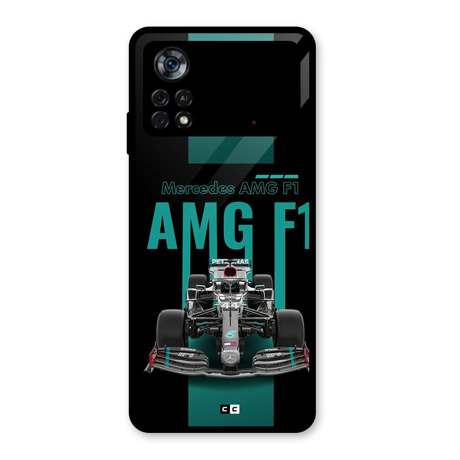 Brisk Car Glass Back Case for Poco X4 Pro 5G