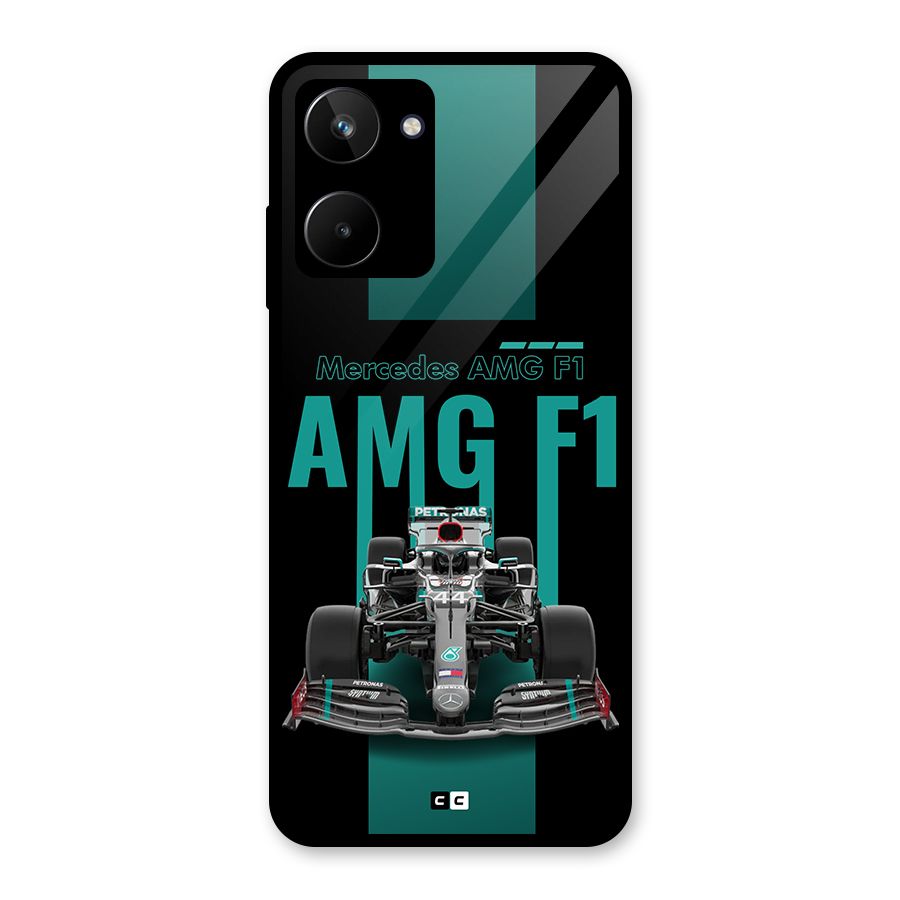 Brisk Car Glass Back Case for Realme 10
