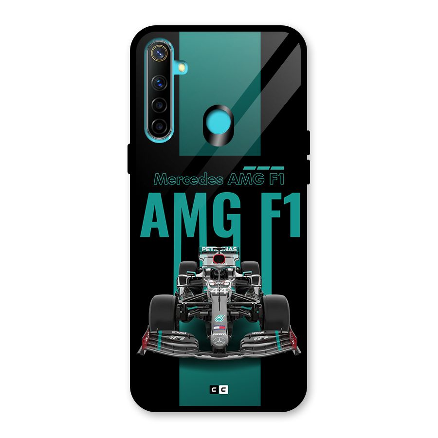 Brisk Car Glass Back Case for Realme 5i
